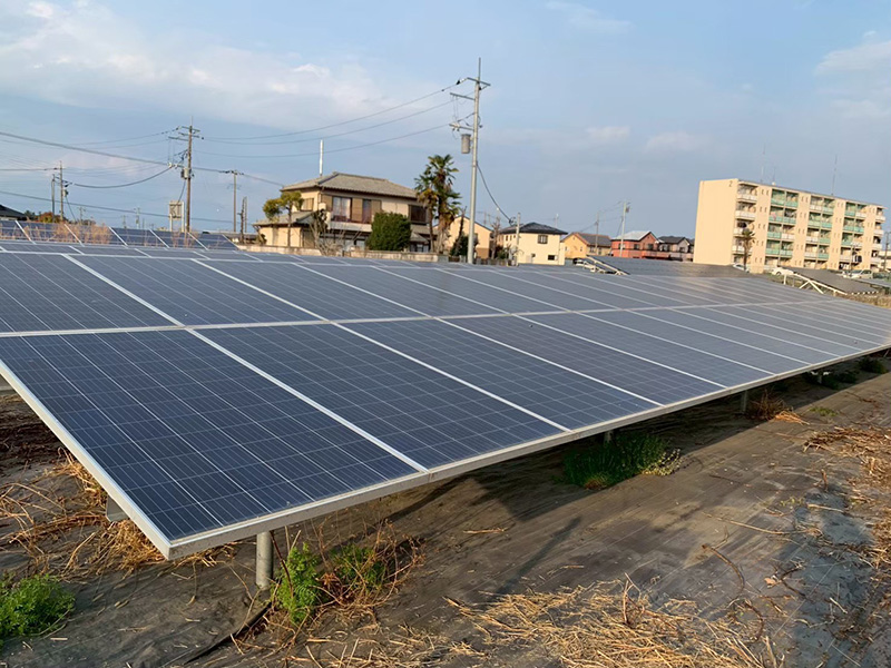 低圧太陽光発電所の実績例